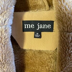 Me Jane Tan Faux Fur Coat